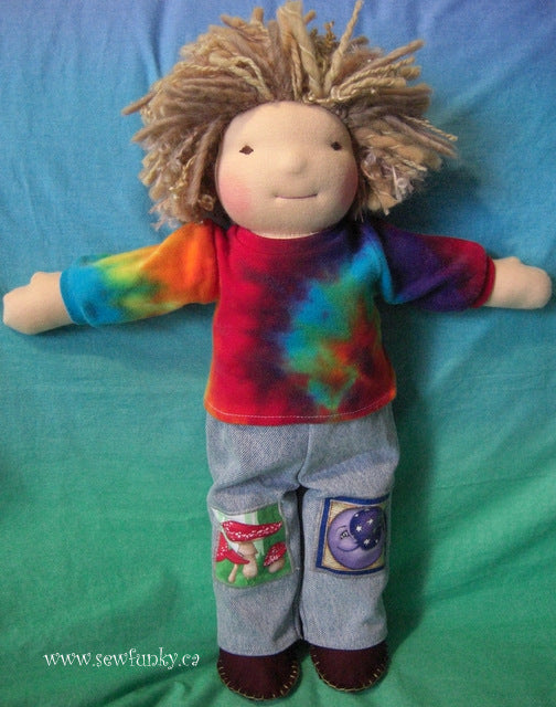 Sewfunky Waldorf Inspired Natural Doll