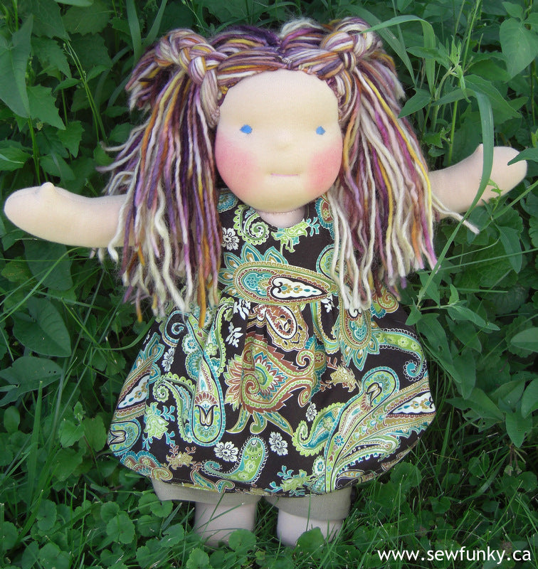 Sewfunky Waldorf Inspired Natural Doll