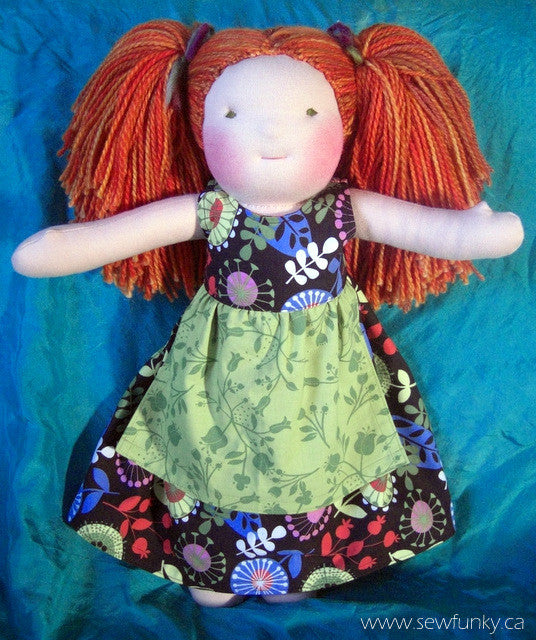 Sewfunky Waldorf Inspired Natural Doll