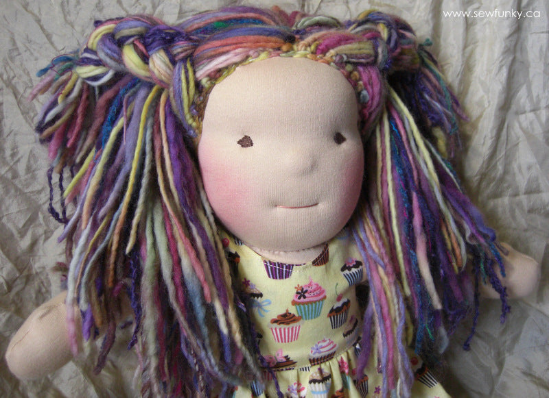Sewfunky Waldorf Inspired Natural Doll