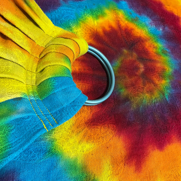 Sewfunky Hand Dyed Hemp Cotton Sling Rainbow NHI