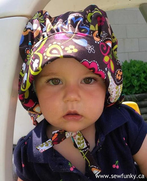 Sewfunky Sun Bonnet - Birds of Norway