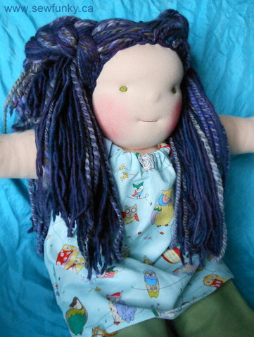 Sewfunky Waldorf Inspired Natural Doll