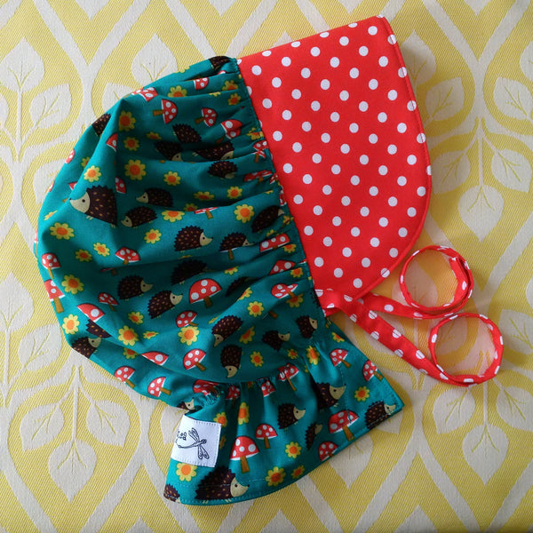 Sewfunky Sun Bonnet - Hedgehoglets