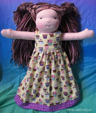 Sewfunky Waldorf Inspired Natural Doll