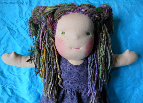 Sewfunky Waldorf Inspired Natural Doll