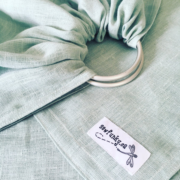 Sewfunky Linen Ring Sling - Meadow