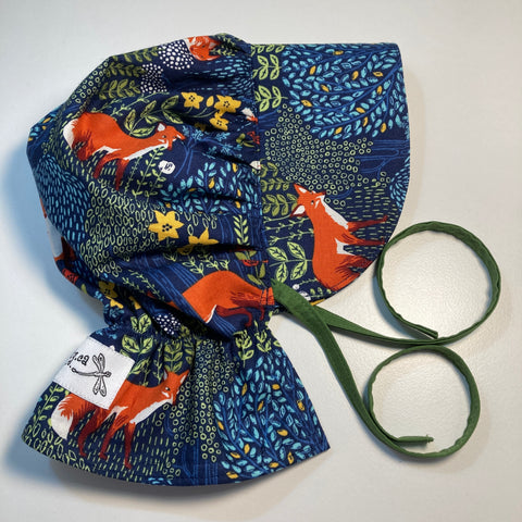 Sewfunky Sun Bonnet - Into the Woods Navy