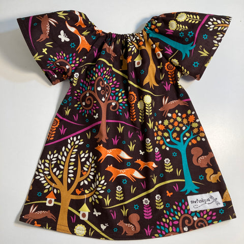 Sewfunky Pixie Dress - Foxtrot