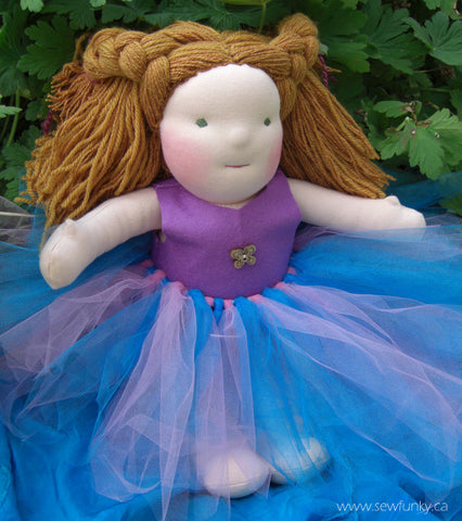 Sewfunky Waldorf Inspired Natural Doll