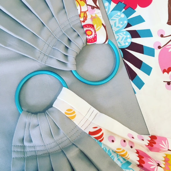 Sewfunky Designer Midwifery Weigh Sling Custom Fabric Combination