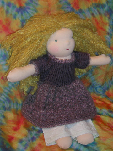 Sewfunky Waldorf Inspired Natural Doll