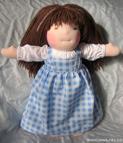 Sewfunky Waldorf Inspired Natural Doll