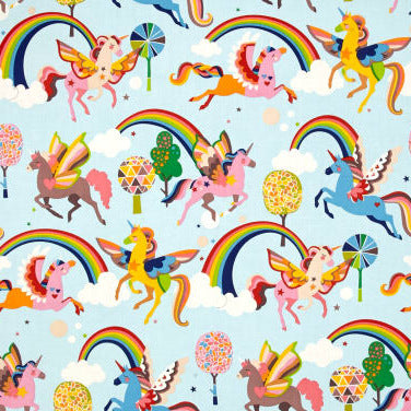 Sewfunky Pixie Dress - Rainbow Pegasus