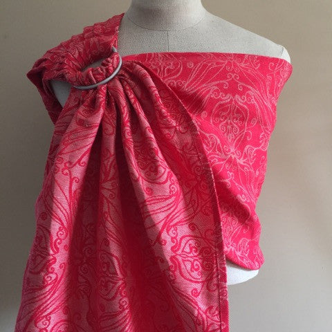 Sewfunky Woven Ring Sling Pixie Red