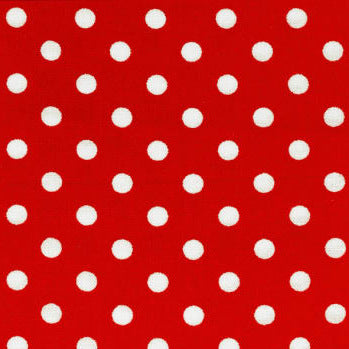 Sewfunky Sun Bonnet - Red Polka Dots