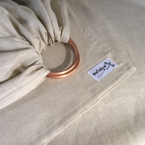 Sewfunky Linen Ring Sling - Luna
