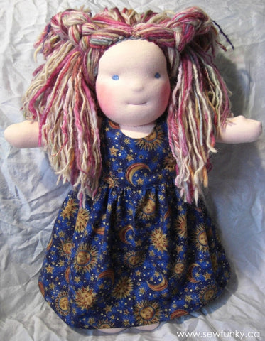 Sewfunky Waldorf Inspired Natural Doll